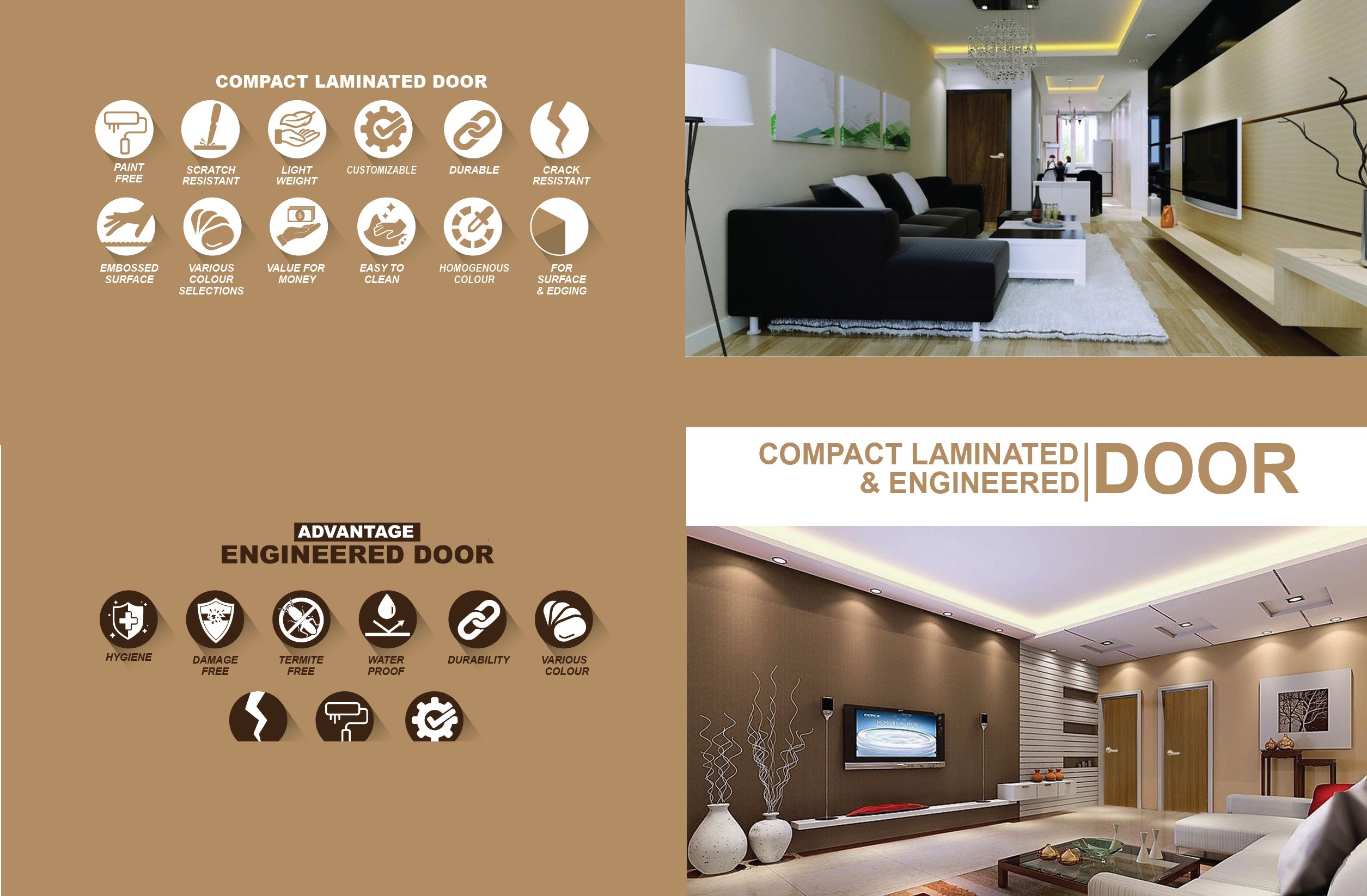 phenolic compact door